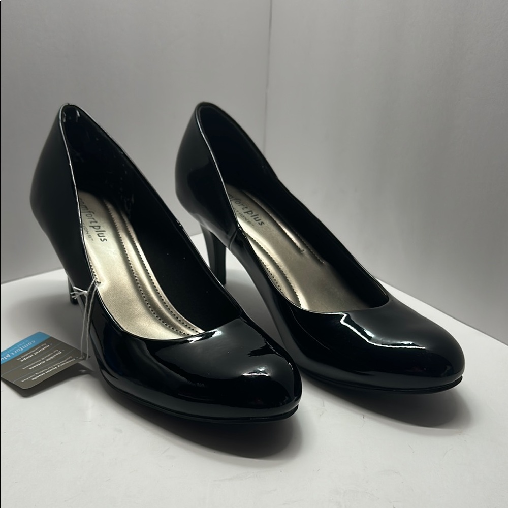 Dexflex Comfort Shiny Black Heels